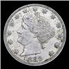 Image 2 : 1883 N/C Liberty Nickel 5c Grades Select+ Unc