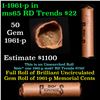 Image 1 : Shotgun Lincoln 1c roll, 1961-p 50 pcs Steel Strong Wrapper.
