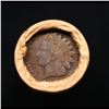 Image 3 : Mixed small cents 1c orig shotgun roll, 1919-s Wheat Cent, 1898 Indian Cent other end, Brinks Wrappe