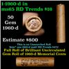 Image 1 : Shotgun Lincoln 1c roll, 1960-d 50 pcs Brandt Wrapper.