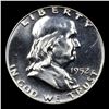 Image 2 : Proof 1952 Franklin Half Dollar 50c Graded pr66+ By SEGS