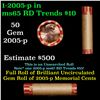 Image 1 : Shotgun Lincoln 1c roll, 2005-p 50 pcs Brandt Wrapper.