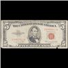 Image 2 : 1953B Red Seal $5 Legal Tender Note Grades f, fine