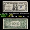 **Star Note** 1935D $1 Blue Seal Silver Certificate Grades vf+