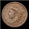 Image 2 : 1838 Coronet Head Large Cent 1c Grades vg, very good