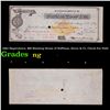 1882 Hagerstown, MD Banking House of Hoffman, Eavey & Co. Check For $500 Grades NG
