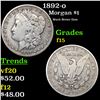 1892-o Morgan Dollar $1 Grades f+