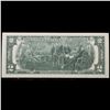 Image 3 : 1976 $2 Federal Reserve Note 1st Day of Issue, with Stamp Grades Gem CU