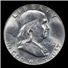 Image 2 : 1962-d Franklin Half Dollar 50c Grades Choice Unc FBL