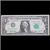 Image 2 : Group of 5 **Star Note** $1 Federal Reserve Notes, Series 1963 to 2009, AU to CU Grade Grades Choice
