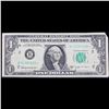 Image 2 : **Star Note** 1963B $1 'Barr Note' Federal Reserve Note Grades vf+