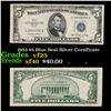 1953 $5 Blue Seal Silver Certificate Grades vf+