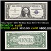 Image 1 : *Star Note * 1957 $1 Blue Seal Silver Certificate Grades Select CU