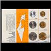 Image 3 : 1966 ISRAEL Proof-Like Issues Tel Aviv Mint Set of 6 Coins in Original Mint Set.