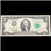 Image 2 : 1995 **Star Note** $2 Federal Reserve Note (Atlanta, GA) Grades Gem CU