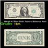 Image 1 : 1963B $1 'Barr Note' Federal Reserve Note Grades vf+
