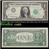 Image 1 : 1963B $1 'Barr Note' Federal Reserve Note (New York, NY) FR-1902B Grades Gem CU