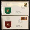 Image 3 : 1975 Papua New Guinea 1st Day Cover set of 6 Coin Proof Sets & Stamps