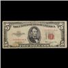 Image 2 : 1953C $5 Red Seal United States Note Grades f, fine