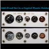 Image 1 : 1960 Proof Set In a Capitol Plastic Holder