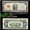 Image 1 : 1928G $2 Red seal United States Note Grades vf+
