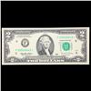 Image 2 : **Star Note** 1995 $2 Federal Reserve Note (Atlanta, GA) Grades Choice AU/BU Slider