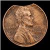 Image 2 : 1945-p Lincoln Cent Mint Error 1c Grades xf