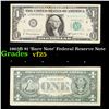 Image 1 : 1963B $1 'Barr Note' Federal Reserve Note Grades vf+