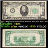 1934A $20 Green Seal Federal Reserve Note (New York, NY) Grades vf+