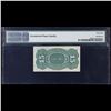 Image 3 : 1870's US Fractional Currency 15¢ Fourth Issue Fr-1269 Blue Right End Bust of Columbia Graded au58 B