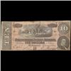 Image 2 : 1864 $10 Confederate Note, T68 Grades vf+