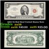 1963 $2 Red Seal United States Note Grades Choice AU/BU Slider