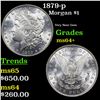 Image 1 : 1879-p Morgan Dollar $1 Grades Choice+ Unc