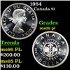 Image 1 : 1964 Canadian Dollar $1 Grades Gem++ Unc PL