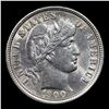 Image 2 : 1900-p Barber Dime 10c Grades GEM Unc