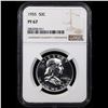 Image 2 : Proof NGC 1955 Franklin Half Dollar 50c Graded pr67 By NGC