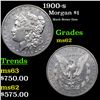 Image 1 : 1900-s Morgan Dollar $1 Grades Select Unc
