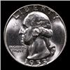 Image 2 : 1953-p Washington Quarter 25c Grades GEM+ Unc
