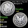 Image 1 : 1899-o Micro o Morgan Dollar Top 100 $1 Grades vg, very good
