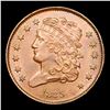 Image 2 : 1835 Classic Head half cent 1/2c Graded ms62 bn By SEGS