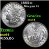 Image 1 : 1885-o Morgan Dollar $1 Grades Choice Unc