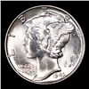 Image 2 : 1943-p Mercury Dime 10c Grades GEM++ FSB