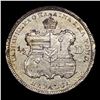 Image 3 : 1883 Hawaii 50c Old Commem Half Dollar 50c Grades xf details