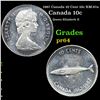 Image 1 : Proof 1967 Canada 10 Cent 10c KM-67a Grades Choice Proof