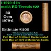 Image 1 : Shotgun Lincoln 1c roll, 1979-d 50 pcs Brandt Wrapper.