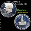 Image 1 : Proof 1976-s Kennedy Half Dollar 50c Grades GEM++ Proof Deep Cameo
