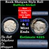 Image 1 : Buffalo Nickel Shotgun Roll in Old Bank Style 'Bell Telephone'  Wrapper 1926 &s Mint Ends