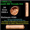 Image 1 : Shotgun Lincoln 1c roll, 1968-s 50 pcs Brandt Wrapper.