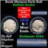 Image 1 : Buffalo Nickel Shotgun Roll in Old Bank Style 'Bell Telephone'  Wrapper 1919 &d Mint Ends
