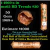 Image 1 : Shotgun Lincoln 1c roll, 1969-s 50 pcs Bowser Wrapper.